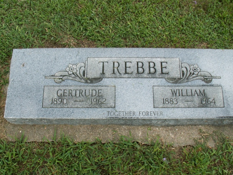 William Trebbe & Gertrude May Trebbe nee Little