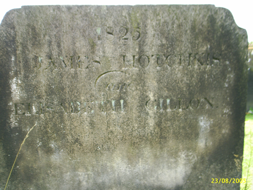 James Hotchkiss & Elisabeth Gillon  2 Dec 1796 - aft 1842, bef 1851 & 12 Jun 1801 - 18 Apr 1866 